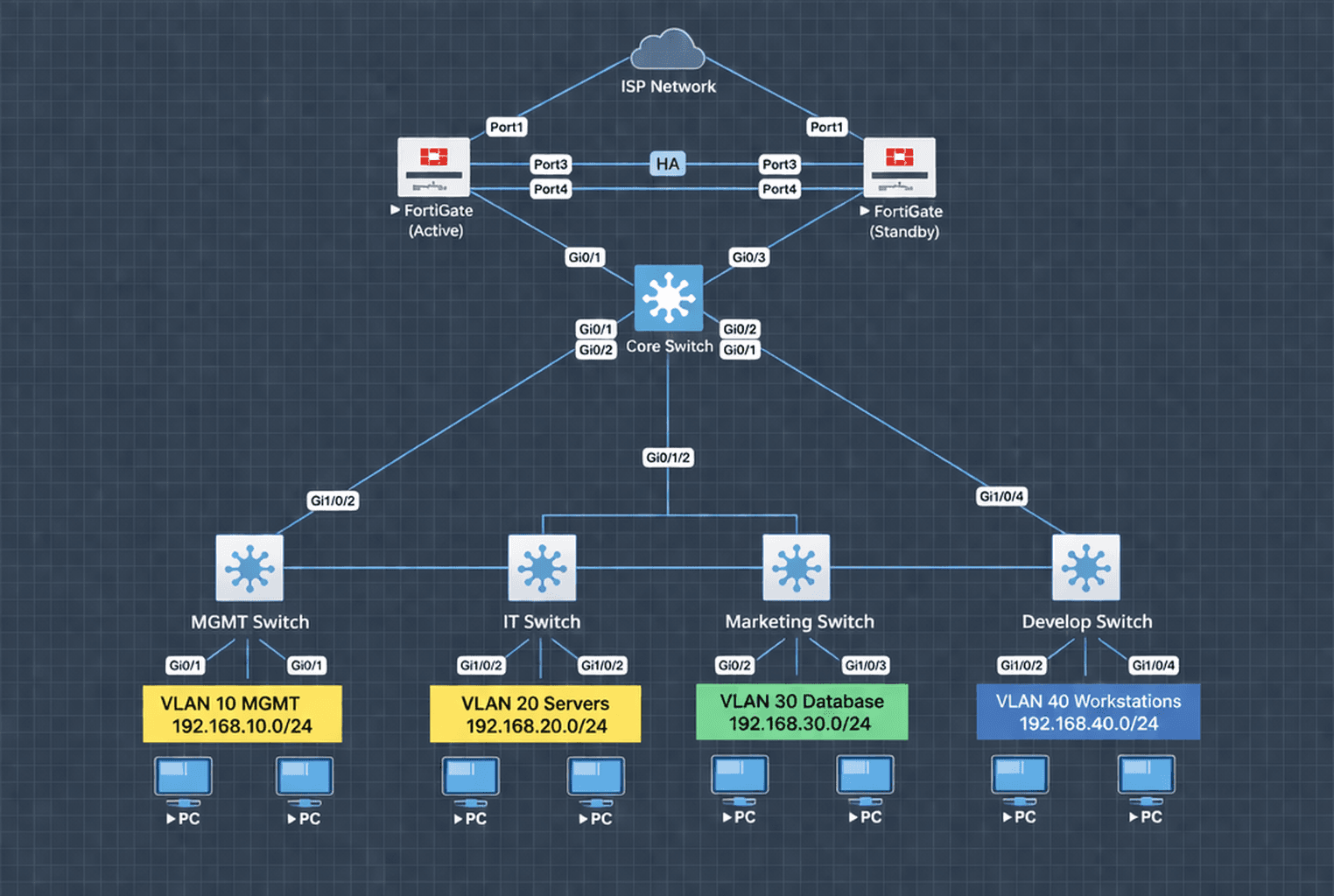 EVE-NG Network Lab